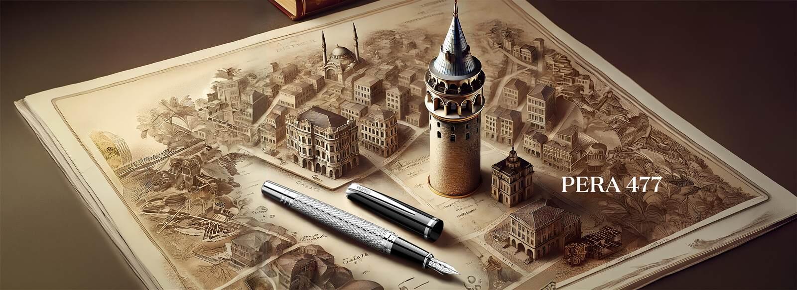 Scrikss Pera 477 — Galata’dan ilham alan kalem tasarımı