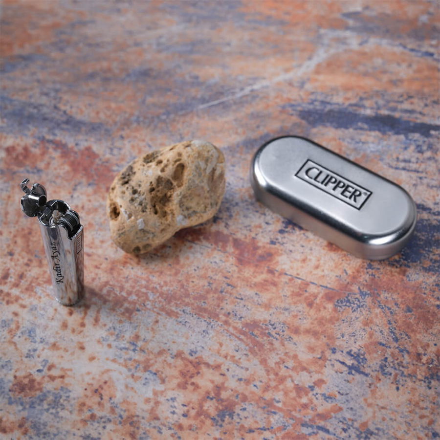 Kişiye Özel Clipper Benzinli Metal Çakmak - 7