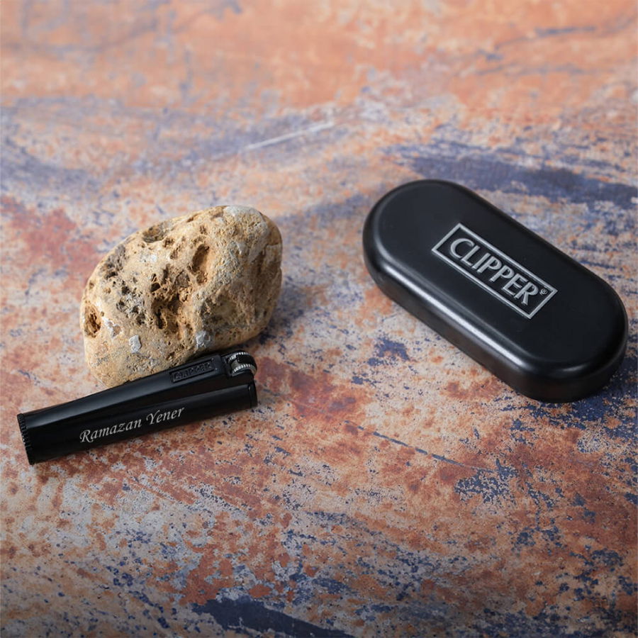 Kişiye Özel Clipper Benzinli Metal Çakmak - 6