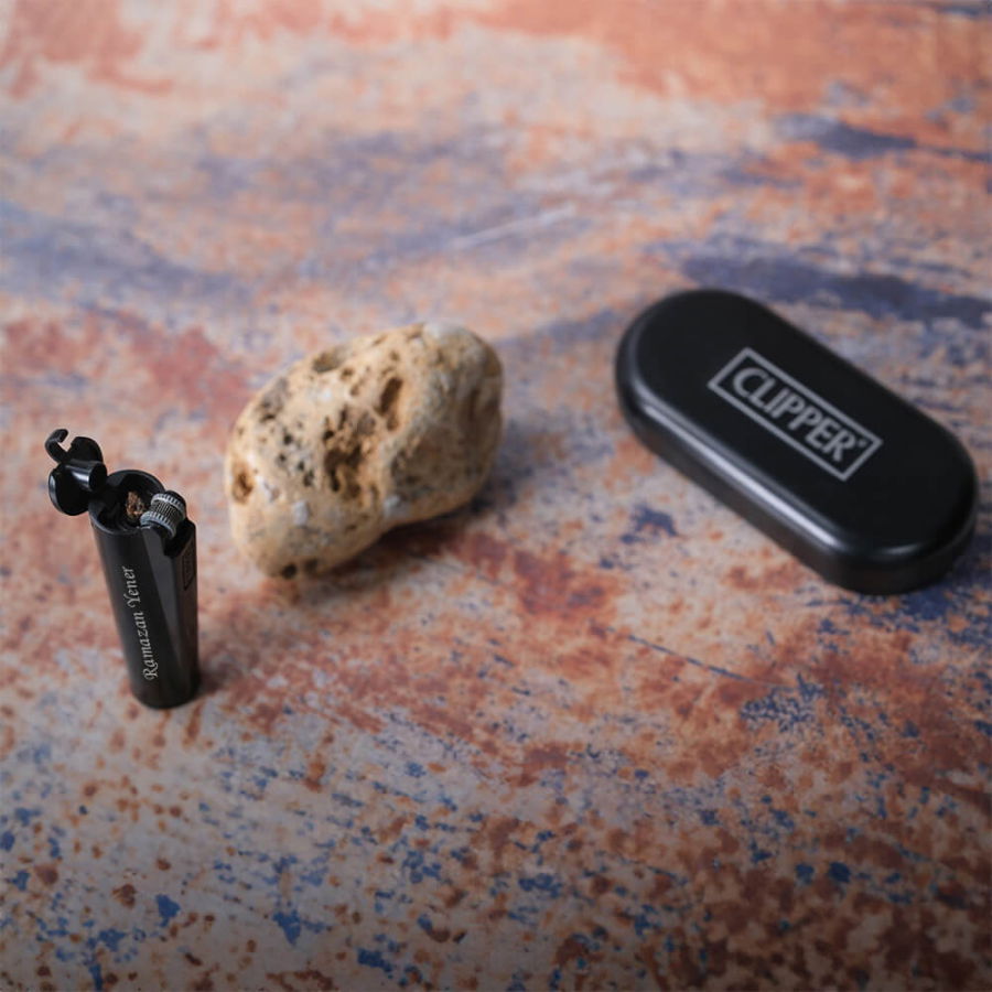 Kişiye Özel Clipper Benzinli Metal Çakmak - Hediyesec (1)