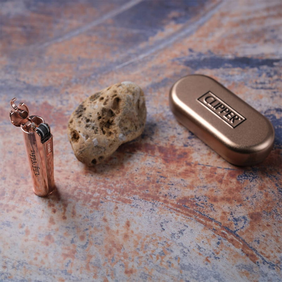 Kişiye Özel Clipper Benzinli Metal Çakmak - 9