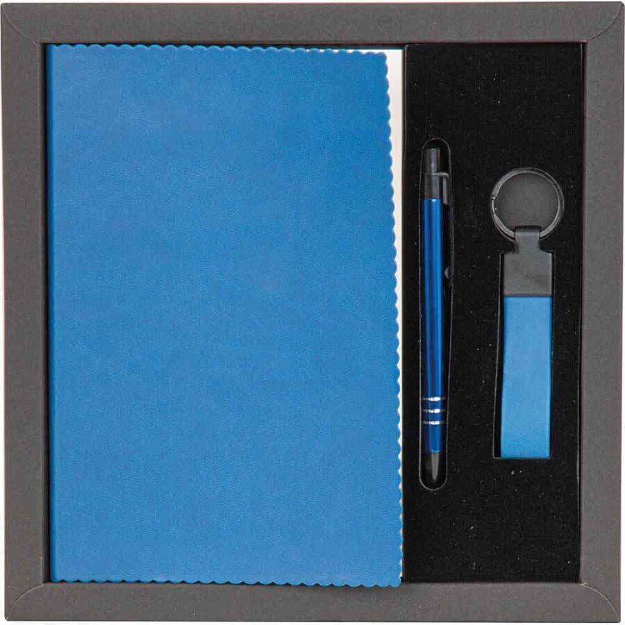 Kişiye Özel Defter, Kalem ve Anahtarlık Seti – Kutulu Modern Ofis Koleksiyonu - 4