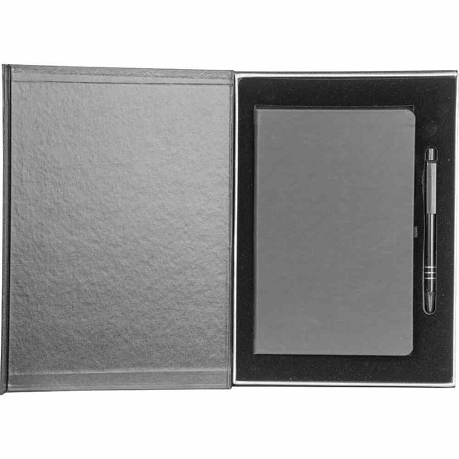 Kişiye Özel Defter ve Metal Kalem Seti – Deri Kutulu Ofis Koleksiyonu - 3