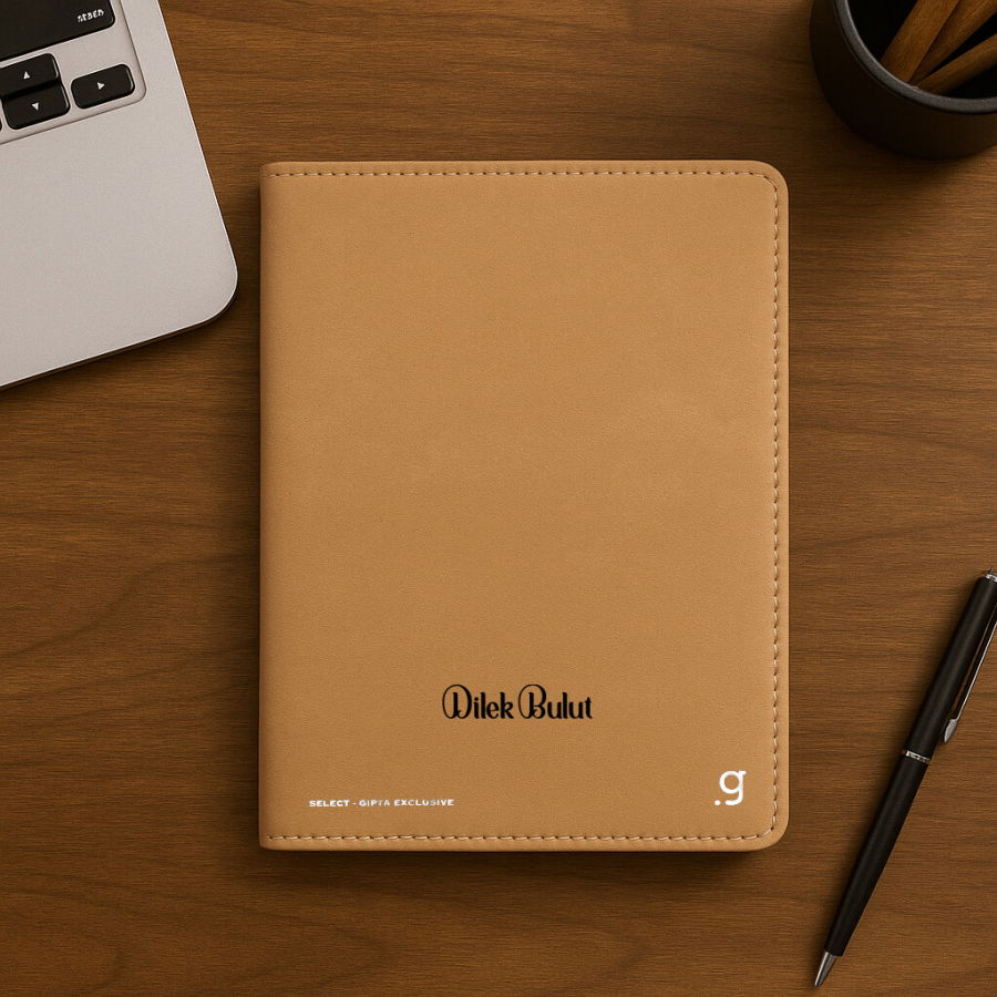 Kişiye Özel GİPTA Select Exclusive Spiralli Sert Kapak Defter - 3