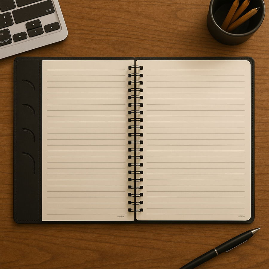 Kişiye Özel GİPTA Select Exclusive Spiralli Sert Kapak Defter - 6