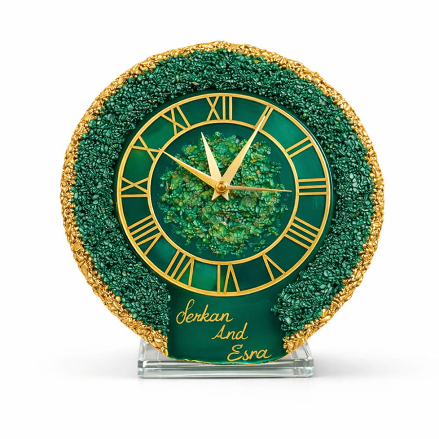 Kişiye Özel Masaüstü Epoksi Saat - 4