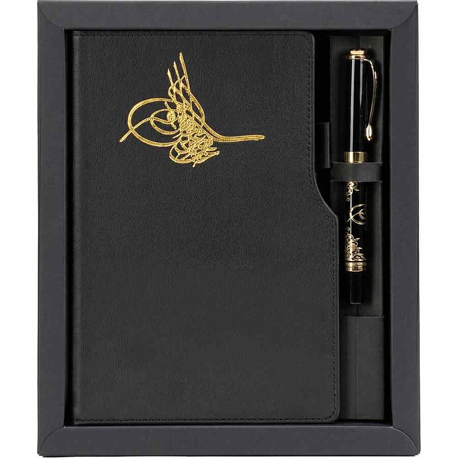 Kişiye Özel Motifli Defter ve Roller Kalem Seti – Kültür Koleksiyonu - 4