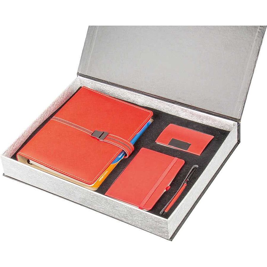 Kişiye Özel Organizer, Defter ve Kartvizitlik Seti – Kutulu Yönetici Koleksiyonu - 5