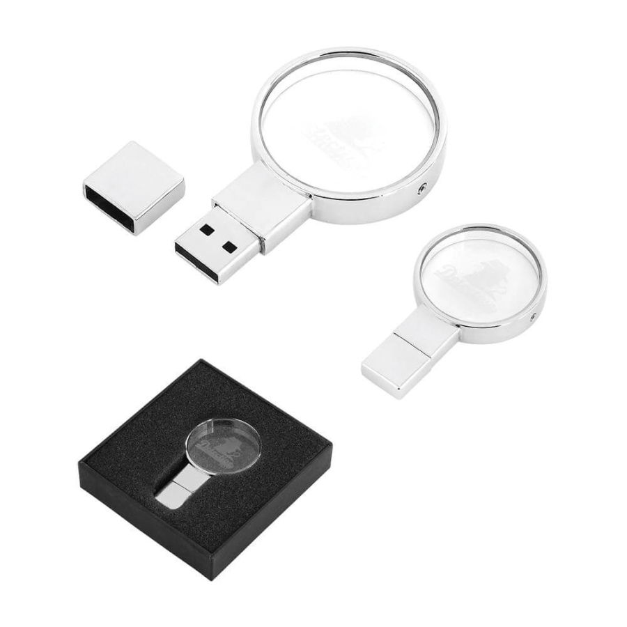 Kişiye Özel Oval Kristal USB Bellek – 32 GB - 3