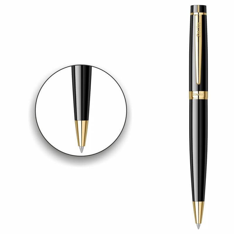 Kişiye Özel Scrikss Honour 38 Siyah Altın Tükenmez Kalem - 6