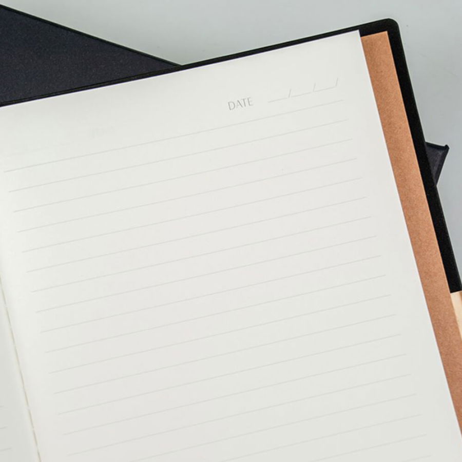Kişiye Özel Scrikss Toledo Premium Defter ve Prestige Mat Siyah Kalem Seti - Scrikss (1)