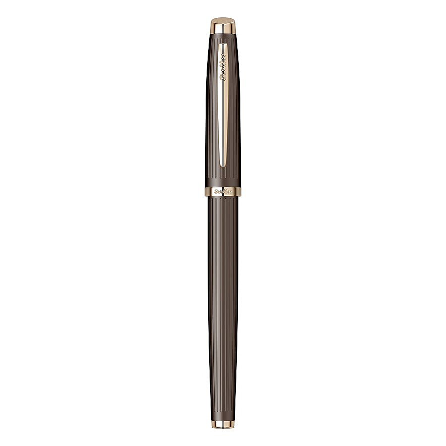 İsme Özel Scrikss Oscar 39 Kahverengi Rose Gold Roller Kalem - 9
